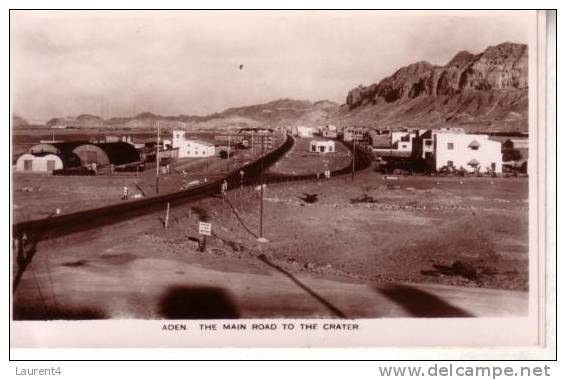 Yemen - Aden Old - Vintage Postcards - Carte Ancienne De Aden - Yémen