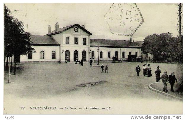 D88 - NEUFCHATEAU  -  La Gare - Neufchateau