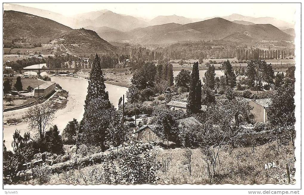 MONTREJEAU-vue Sur La Vallée De La Neste Et Les Pyrénées - Montréjeau