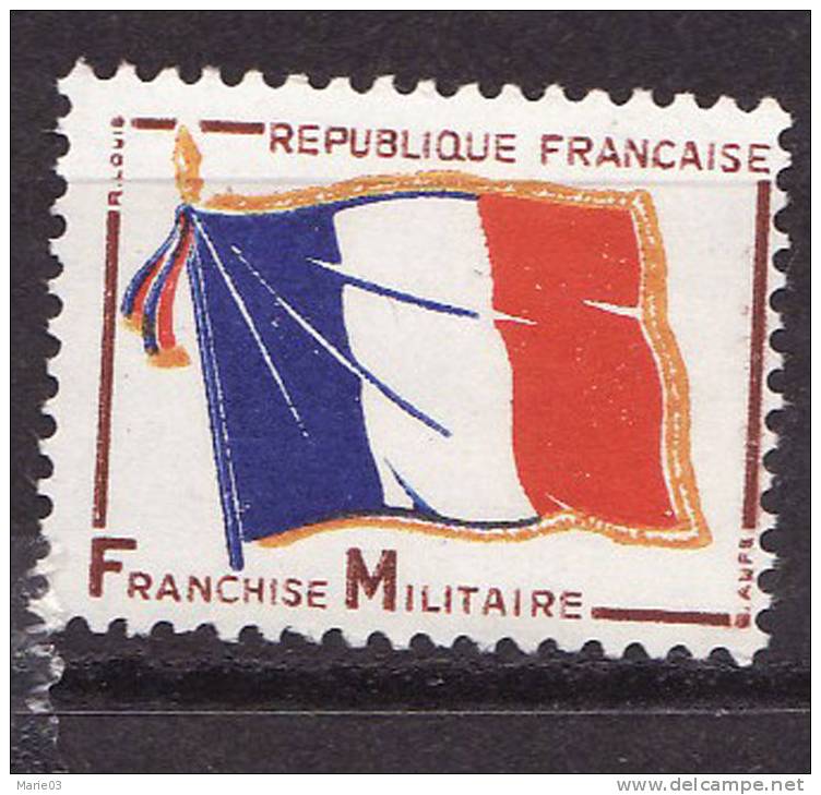 13 YT - ** Neuf  - Drapeau - Timbres De Franchise Militaire