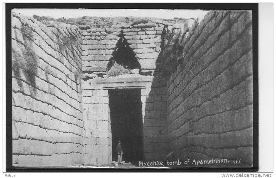 Carte Postale De Grèce : Mycende, Tomb Of Apamemnon - Grèce