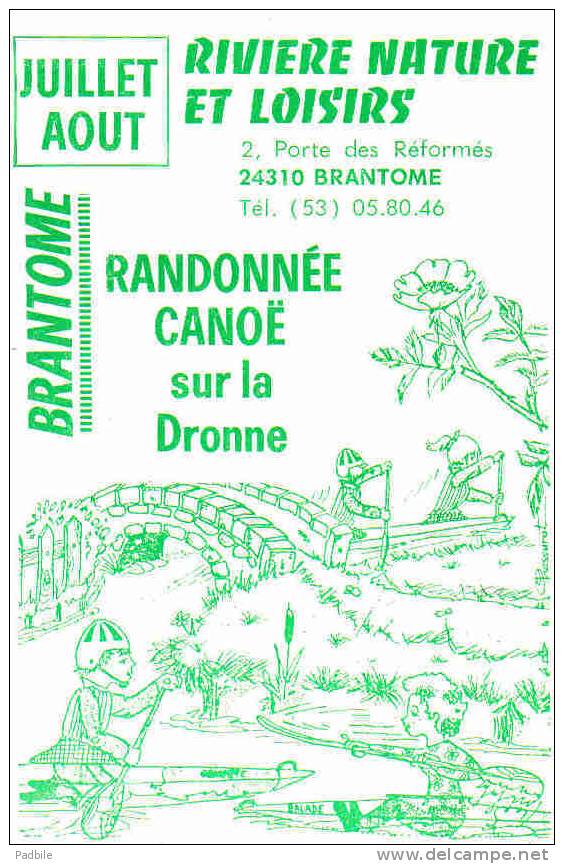 Carte Postale 24.  Brantôme   Trés  Beau Plan - Brantome