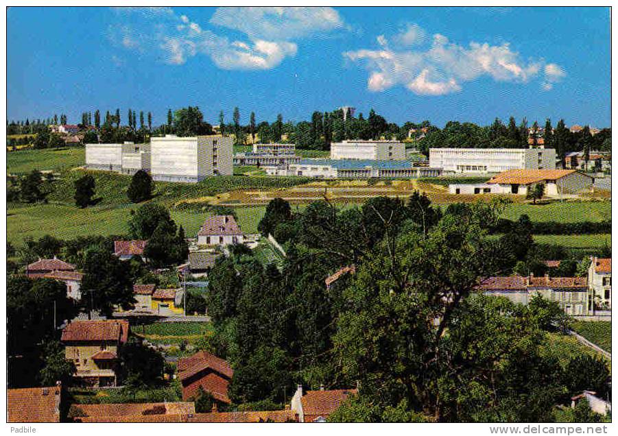 Carte Postale 24. Ribérac  Les écoles  Trés  Beau Plan - Riberac