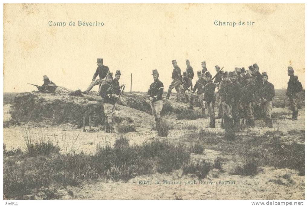 Camp De Béverloo - Champ De Tir - 1910 - Leopoldsburg (Camp De Beverloo)