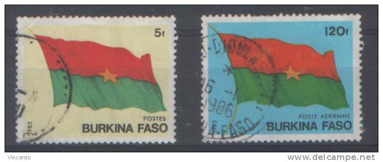 Burkina Faso 1985 - Drapeau - Oblitéré - 640/PA278 - Burkina Faso (1984-...)