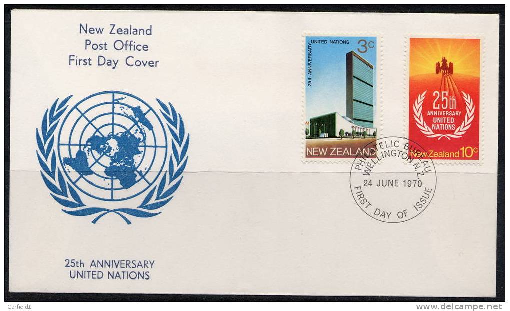 Neuseeland    Mi. Nr.541 / 42   FDC V. 24.06.1970 - Other & Unclassified