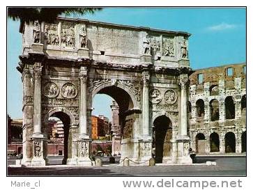 PRIX EN BAISSE ! CP ROME : Arc De Constantin - Monuments