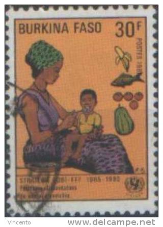 Burkina Faso 1986 - Survie De L'enfant - Oblitéré - 705 - Burkina Faso (1984-...)