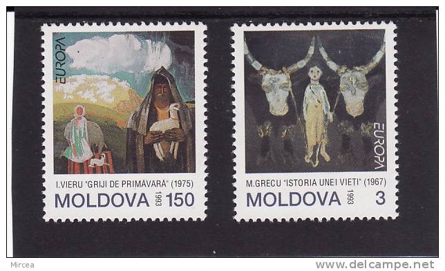 Moldavie 1993 - Yv.83/4 Neufs** - 1993