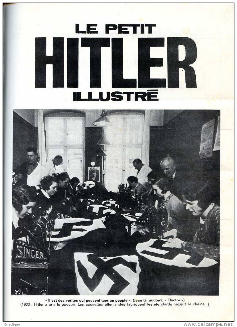 Le Crapouillot Nlle Série N°31 : Le Petit Hitler Illustré Juillet 1974 - Storia
