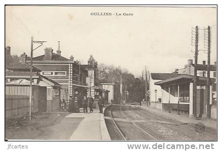 69 - OULLINS - La Gare - Oullins