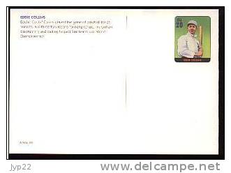 Jolie CP Sport Baseball Base Ball USA Eddie Collins  Pre Stamp Ready To Mail PAP - Baseball