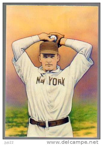 Jolie CP Sport Baseball Base Ball USA Christy Mathewson New York Giants  Pre Stamp Ready To Mail PAP - Baseball