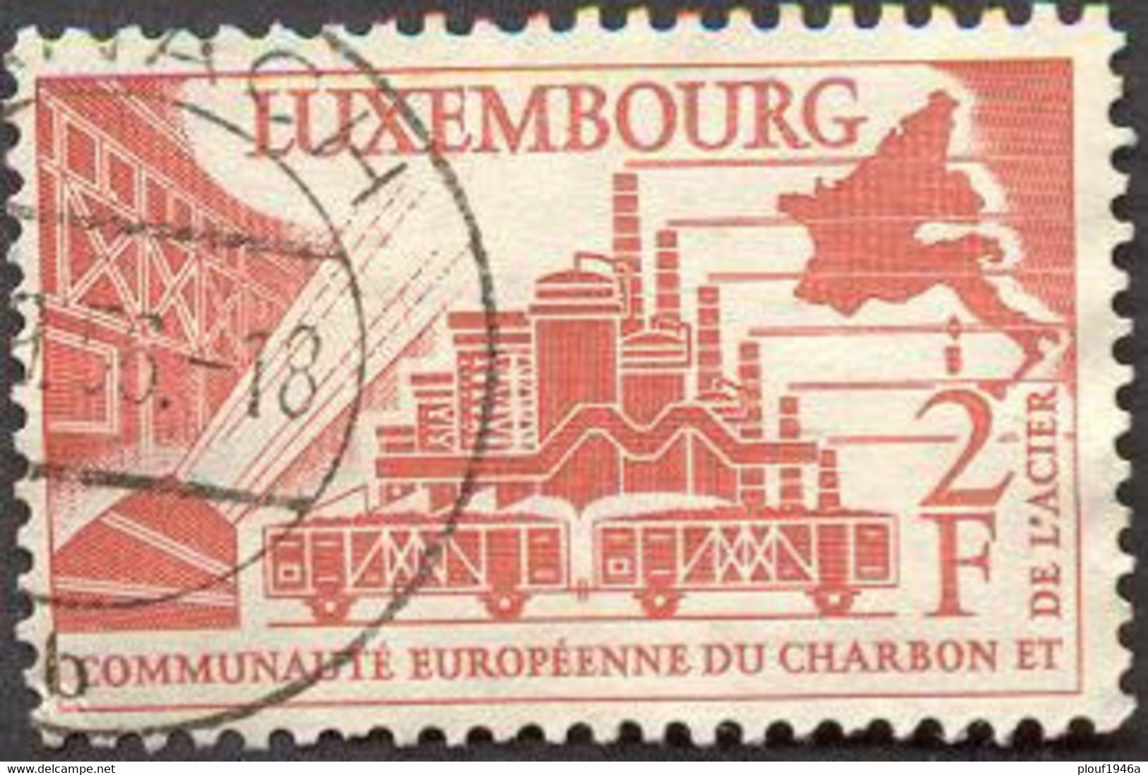 Pays : 286,04 (Luxembourg)  Yvert Et Tellier N° :   511 (o) - Usati