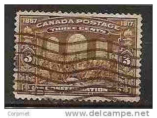 CANADA - 1917 - Conference De Quebec - Yvert # 107 -  USED - Used Stamps