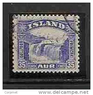 ICELAND - Chutes De Gullfoss - Yvert # 141 - VF USED - Other & Unclassified