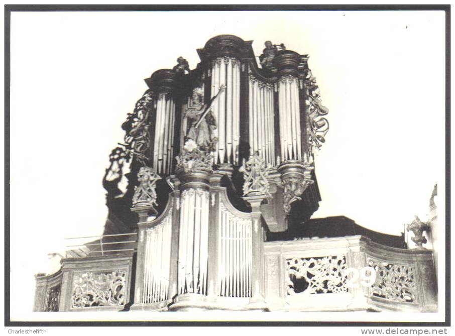 ZELDZAME ARCHIEF - PHOTO "TESSENDERLO ORGEL - ORGUE " 14.5 X 10.5 Cm ! - Tessenderlo