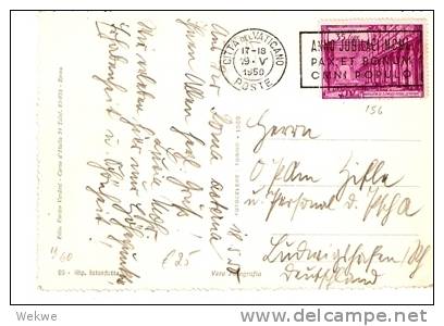 VAT059  - VATIKAN - / Basilica S.Paolo Im Hl. Jahr 1950 Auf AK - Briefe U. Dokumente