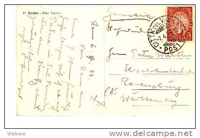 VAT070 /  - VATIKAN -Hl. Jahr Der Erlösung 1933 L. 0,75 + 15(Kreuz Auf Globus) - Cartas & Documentos