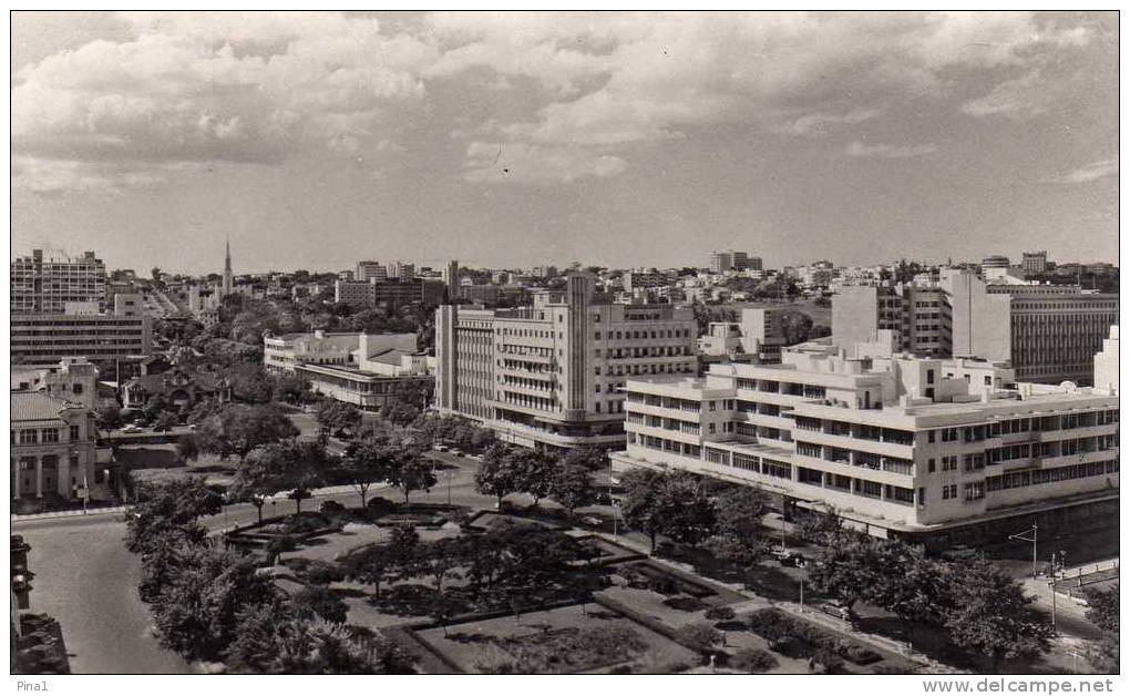 LOURENÇO-MARQUES Praça 7 De Março(vista Parçial Da çidade) - Mozambique