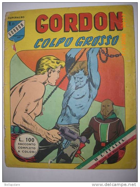 GORDON Ed. CORNO 11 - COLPO GROSSO - 1961 - Comics 1930-50