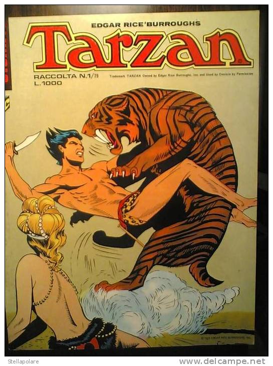 TARZAN GIGANTE RACCOLTA N. 1- 1979 - A COLORI - Classici 1930/50