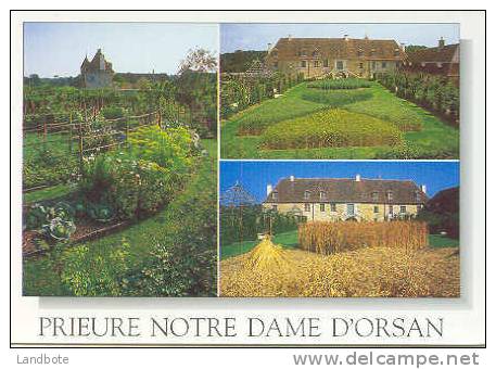 Maisonnais Prieuré Notre-Dame D'orsan Le Potager Le Parterre De Blé. A Mi-chemin Entre Le Châlet-en-Berry Et Lgniéres - Saint-Amand-Montrond