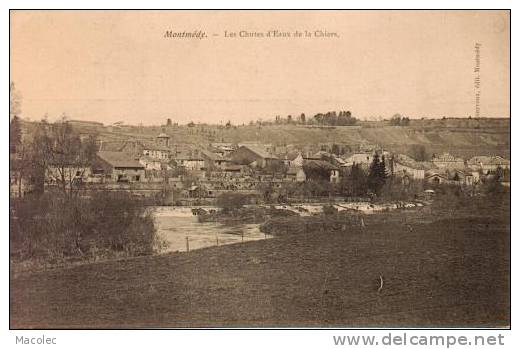 55 MONTMEDY LES CHUTES D EAU - Montmedy