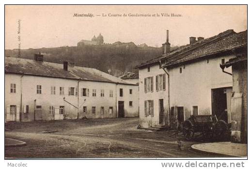 55 MONTMEDY LA CASERNE DE GENDARMERIE - Montmedy