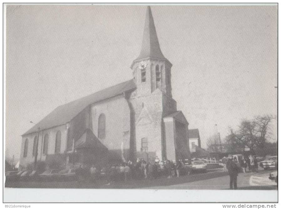 Aaigem - St. Niklaas Kerk Anno 1786 (Erpe Mere) - Erpe-Mere