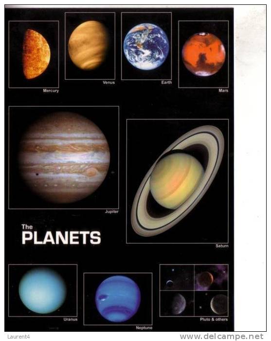 Space Postcards - Carte Postale De Planetes - Etoiles - - Space