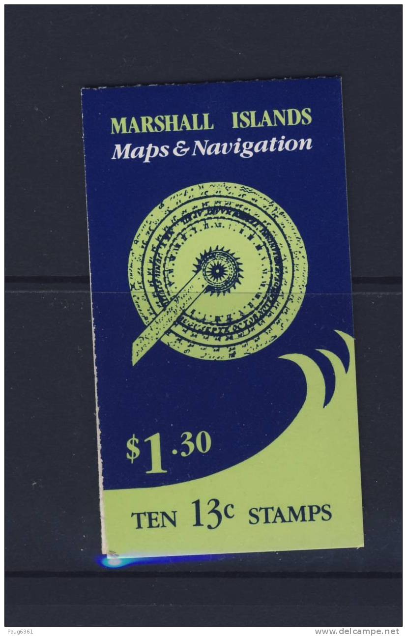 Marshall Islands  1984-85  : CARNET CARTES ET NAVIGATION SC N°39a NEUF MN**  KKK1189 - Islas Marshall