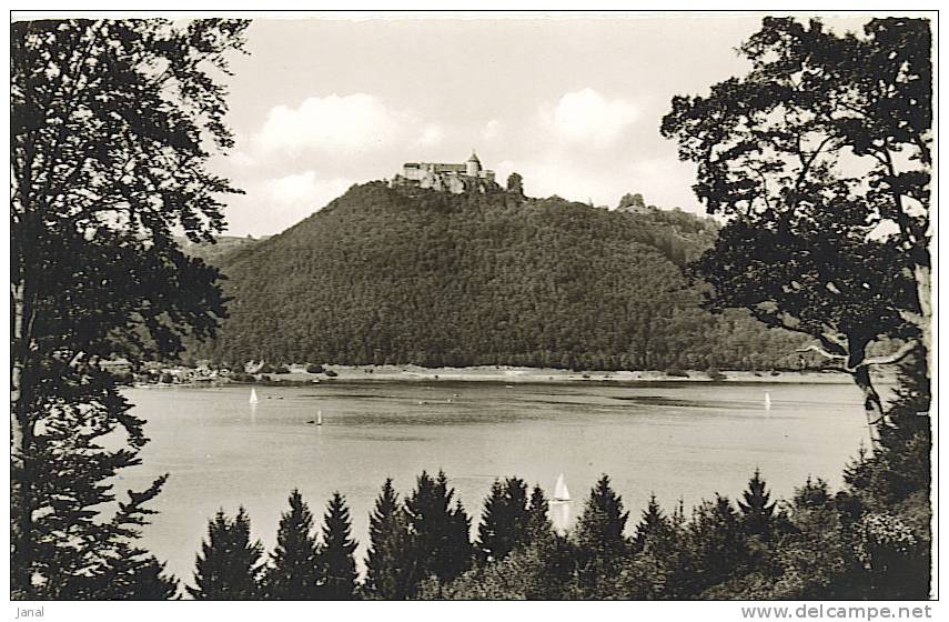 - ALLEMAGNE - EDERSEE -BLICK AUF SCHLOB WALDECK - Edersee (Waldeck)