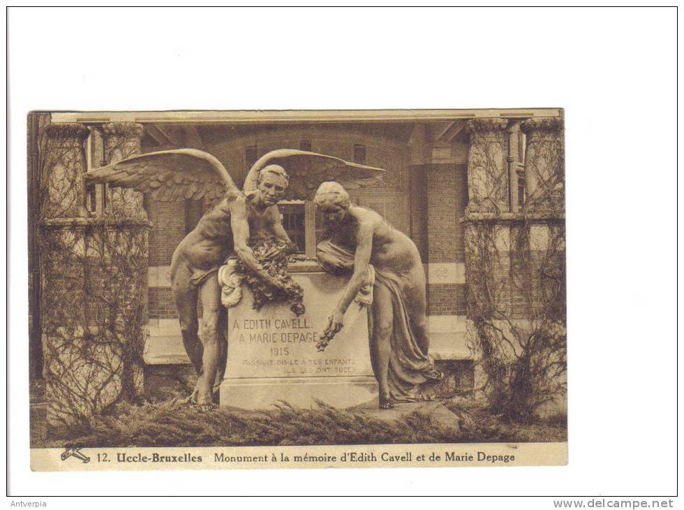 UCCLE Monument A La Mémoire D´edith Cavell Et Marie Depage - Uccle - Ukkel