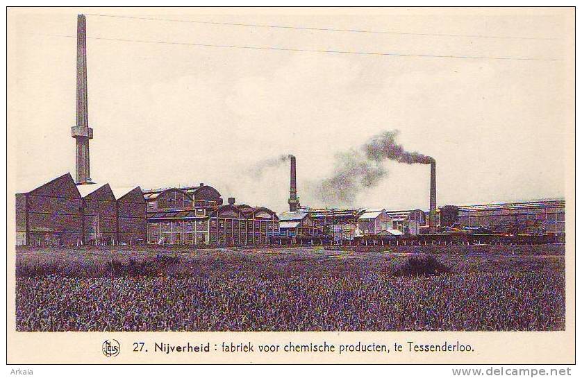 TESSENDERLOO = Nijverheid - Fabriek Voor Chemische Producten  (Nels  N° 27) Vierge - Tessenderlo