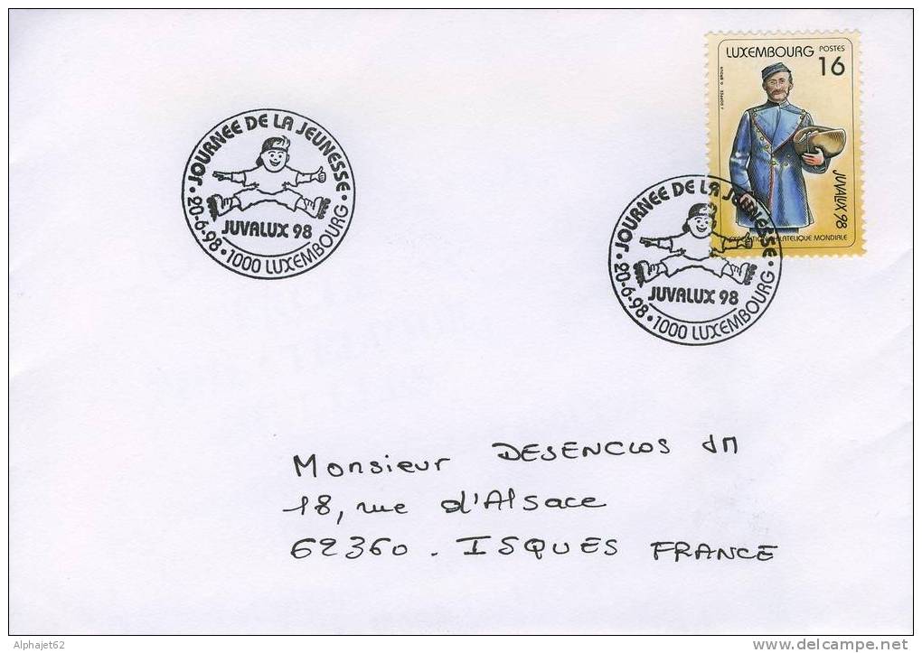 Juvalux 98 - LUXEMBOURG -  Exposition Philatélique Jeunesse - 1998 - FDC