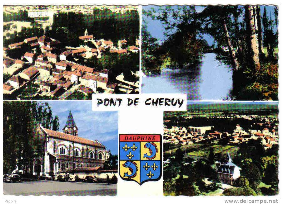 Carte Postale 38. Pont-de-Chéruy    Trés Beau Plan - Pont-de-Chéruy