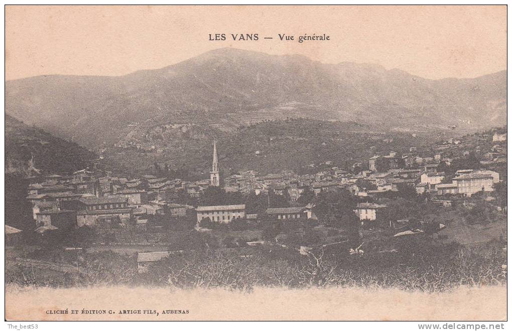 -   Les Vans   -   Vue Générale - Les Vans