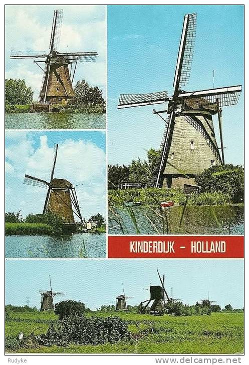 KINDERDIJK Hollandse Molen - Kinderdijk