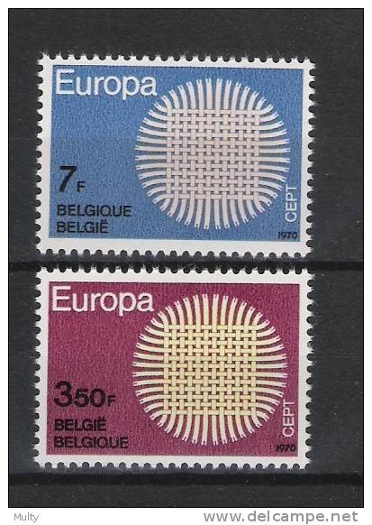 Belgie OCB 1530 / 1531 (**) - 1970