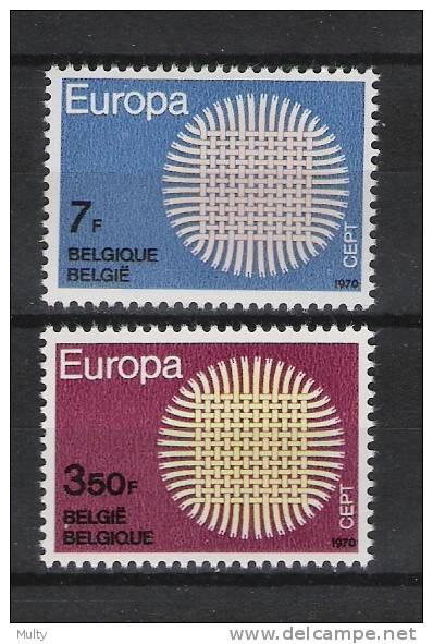 Belgie OCB 1530 / 1531 (**) - 1970