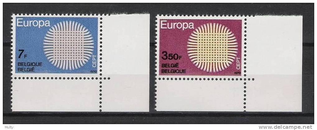 Belgie OCB 1530 / 1531 (**) - 1970