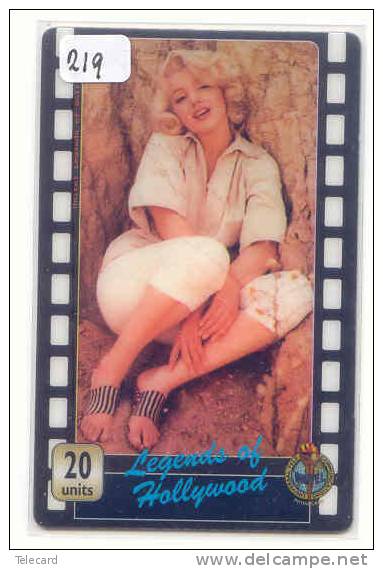 MARILYN MONROE (219) Telecarte Telefonkarte - Musik - Film - Cinema - Kino  - Movie - Cinéma