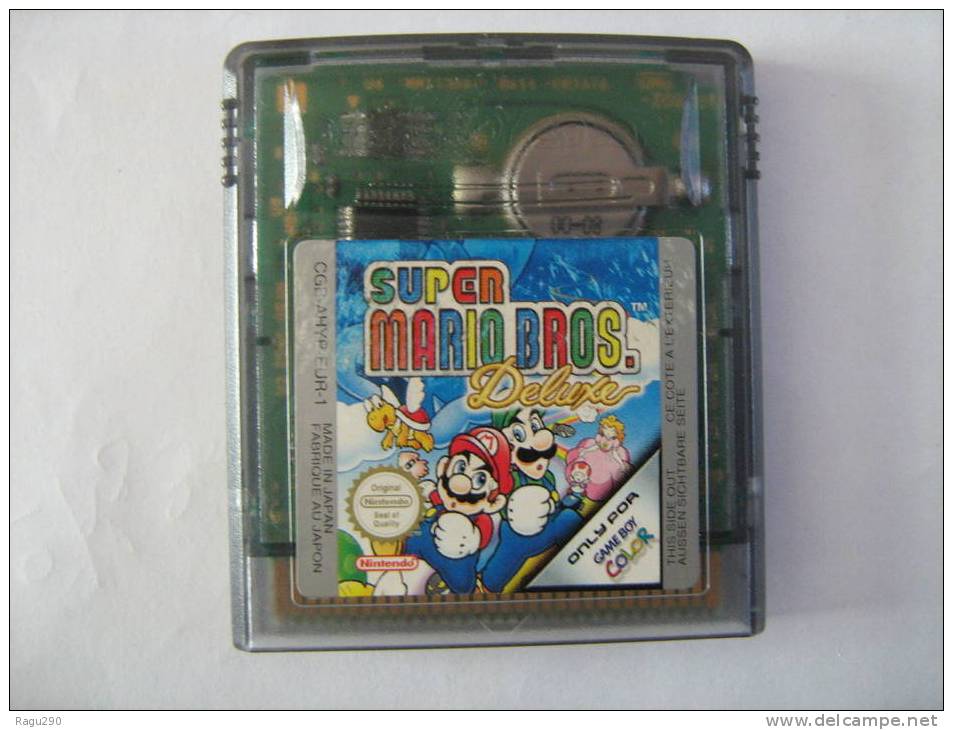 JEU POUR GAME BOY COULEUR ET ADVANCE SUPER MARIO DE LUXE - Game Boy Color