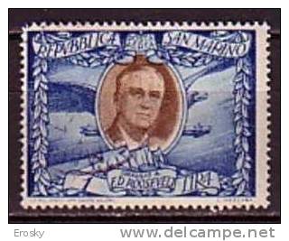 Y9174 - SAN MARINO Aerea Ss N°61 - SAINT-MARIN Aerienne Yv N°53 - Airmail