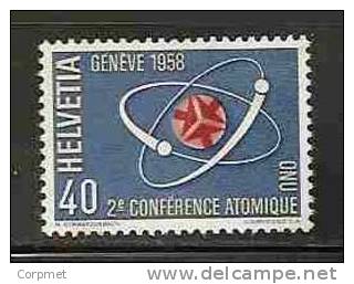 NUCLEAR ENERGY CONFERENCE - SWITZERLAND - 1958 - Yvert # 611 - MLH - - Atom