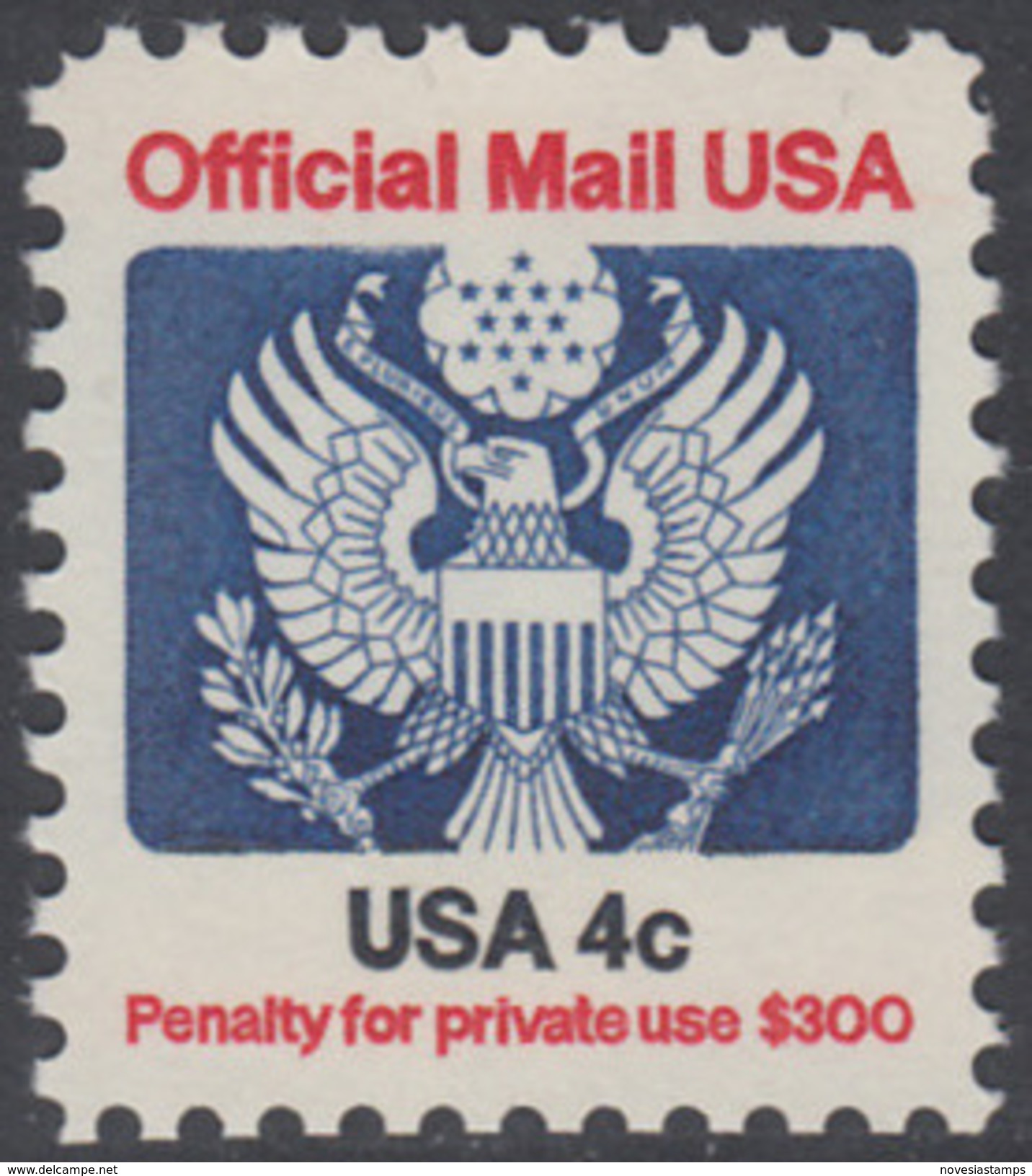 !a! USA Sc# O128 MNH SINGLE - Great Seal - Officials