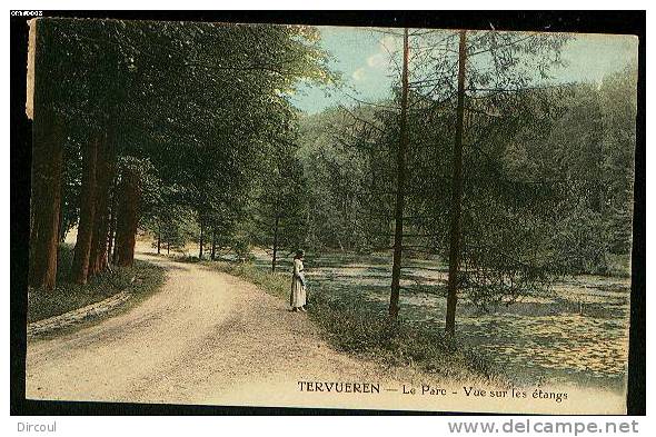 7294 -  Tervueren  Le Parc - Vue Sur Les étangs   "  Couleur " - Tervuren