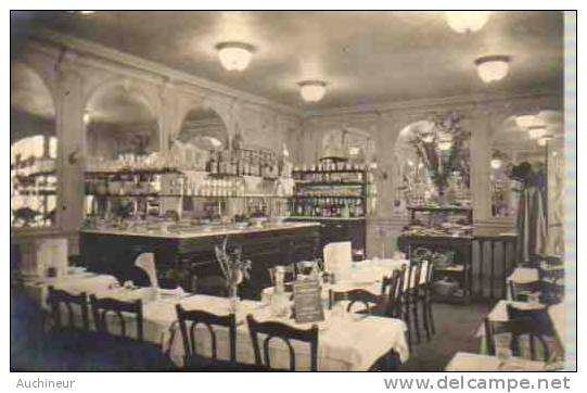 Carte Photo Intérieur D'un Restaurant à Paris - Restaurants