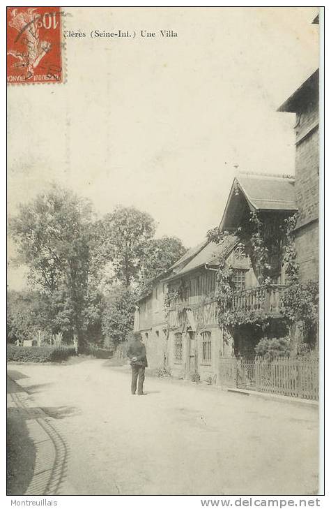 Clères, Une Villa, Timbrée, écrite, - Clères